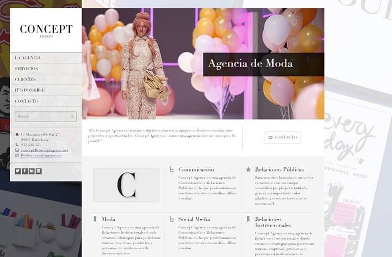 Diseño Web agencia de marketing Barcelona