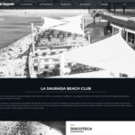 Diseño web vilanova La Daurada beach Club
