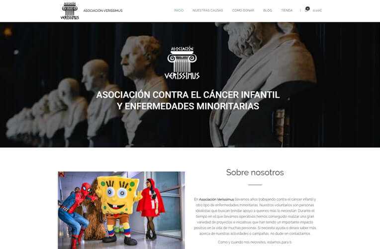 diseño web barcelona verissimus