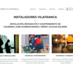 diseño web instaladores vilafranca