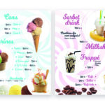 diseño grafico para heladeria en Sitges